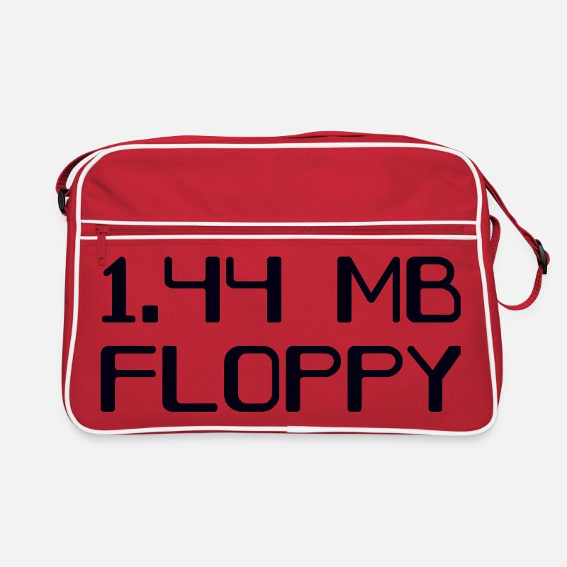 Floppy Disk 90er Jahre Speicher Retro Tasche