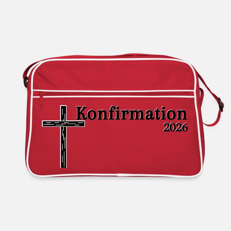 Idées cadeaux pour la Croix de Confirmation 2026 Sac Retro