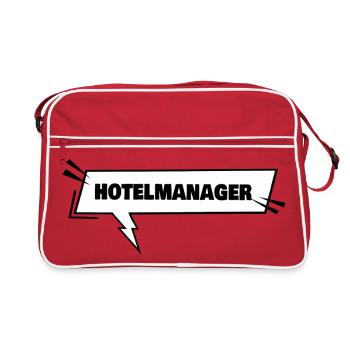 Education Hotel Manager - Retro Bag - red/white - Front