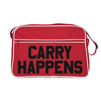Carrying weapons according to the 2nd Amendment: Concealed - Retro Bag - red/white - Front