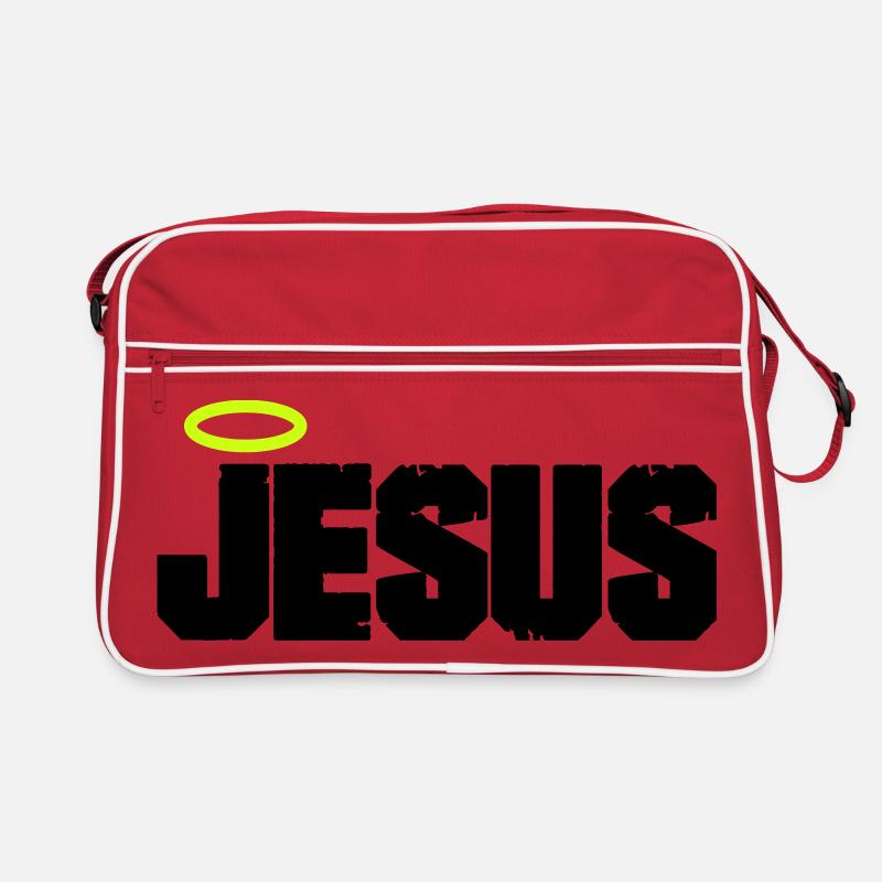 Jesus Christus Retro Tasche