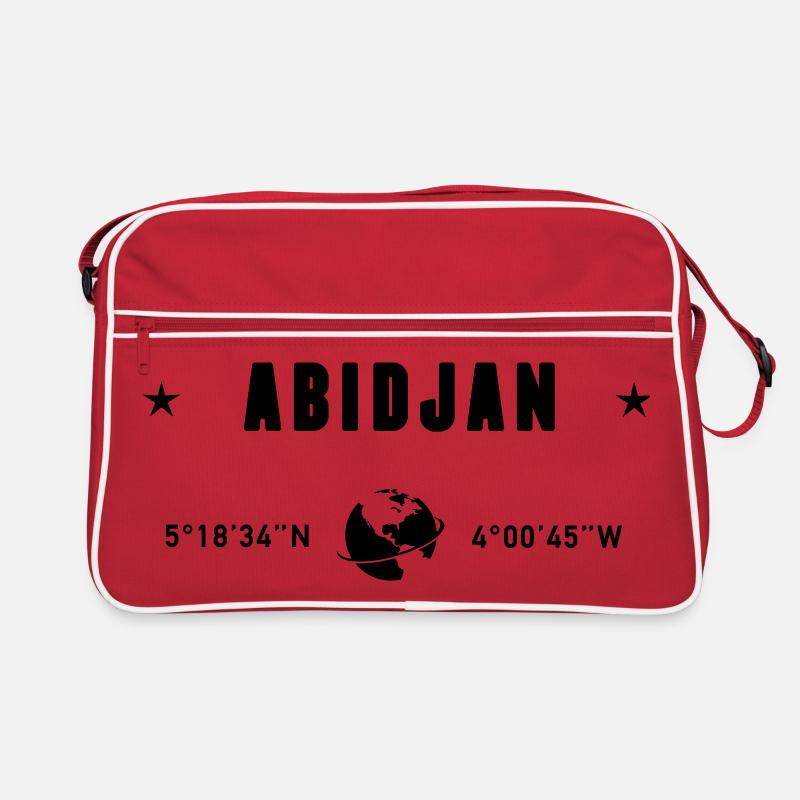 Coordonnées de la Côte d’Ivoire d’Abidjan : Terre Sac Retro