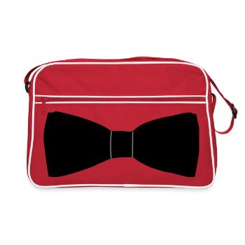 Bow Tie - Retro Bag - red/white - Front
