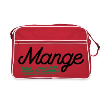 Mange tes morts - Sac Retro - rouge/blanc - Devant