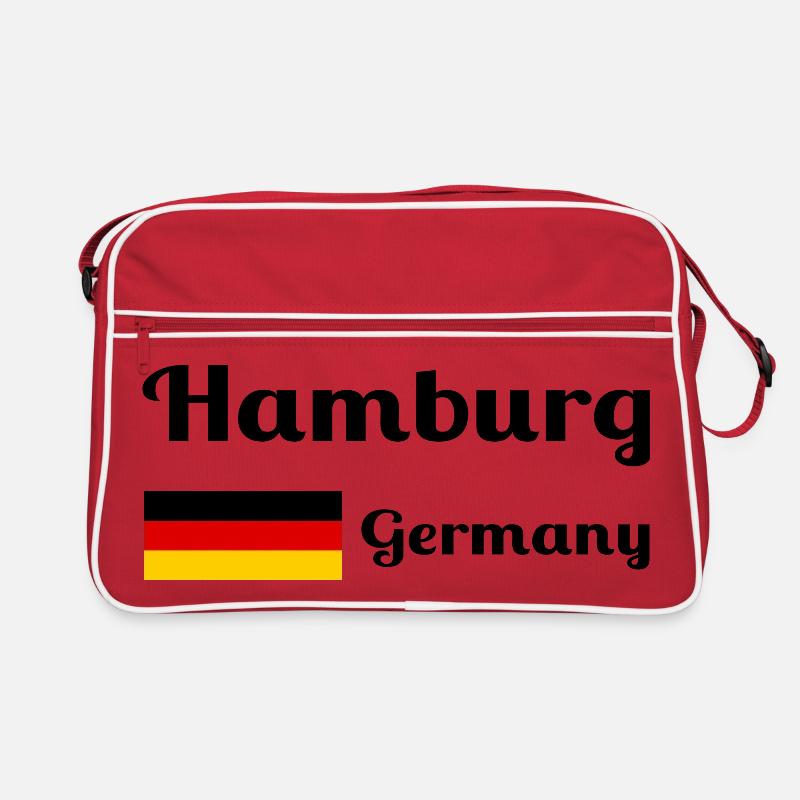 Hamburg Germany- Stylish prints Retro Bag