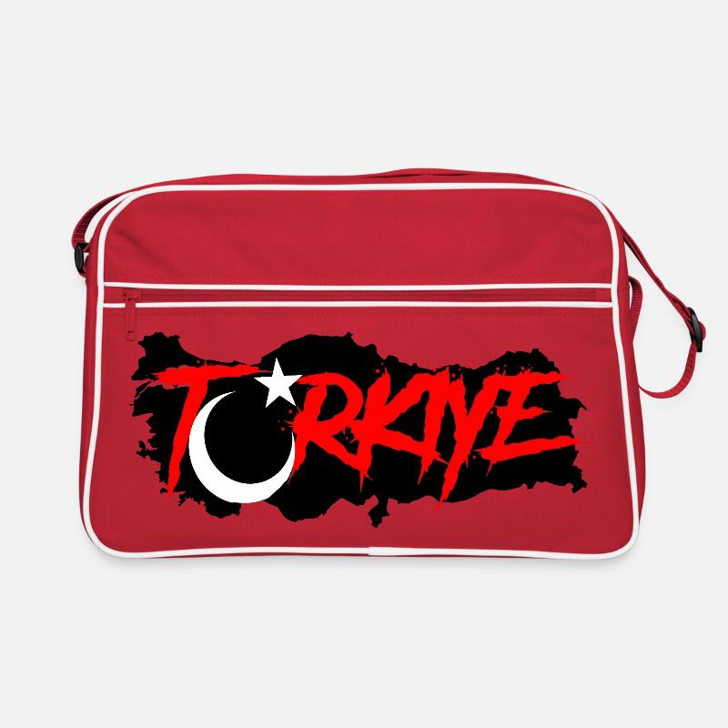 Coupe du monde de Turquie - Sac Retro - rouge/blanc