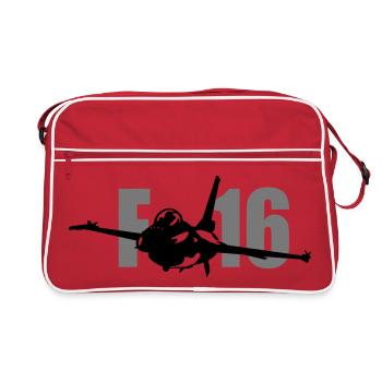 f_16_1 - Retro Bag - red/white - Front