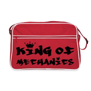 King of Mechanics - Sac Retro - rouge/blanc - Devant