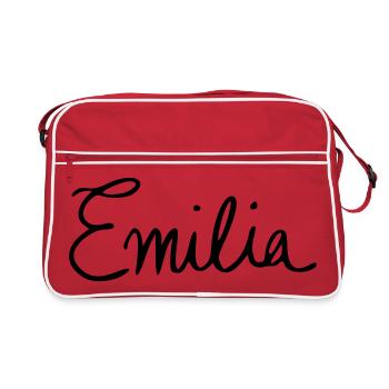Emilia - Sac Retro - rouge/blanc - Devant