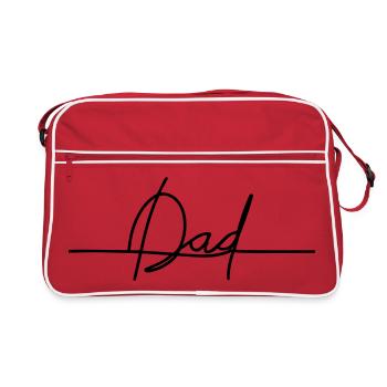 Dad Online Continuous - Retro Bag - red/white - Front