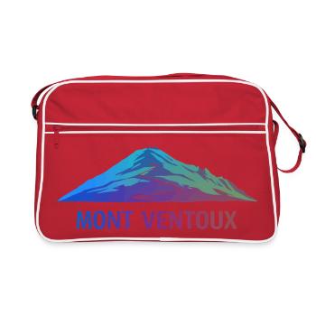 Mont Ventoux Paysage Astral - Sac Retro - rouge/blanc - Devant