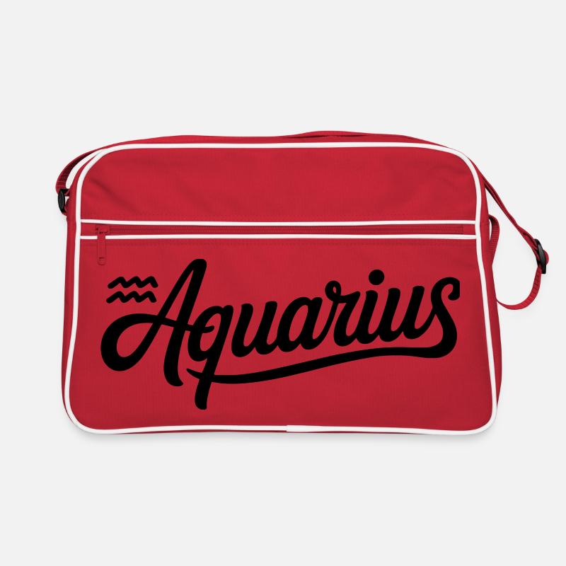Verseau - Conception du signe du zodiaque Sac Retro