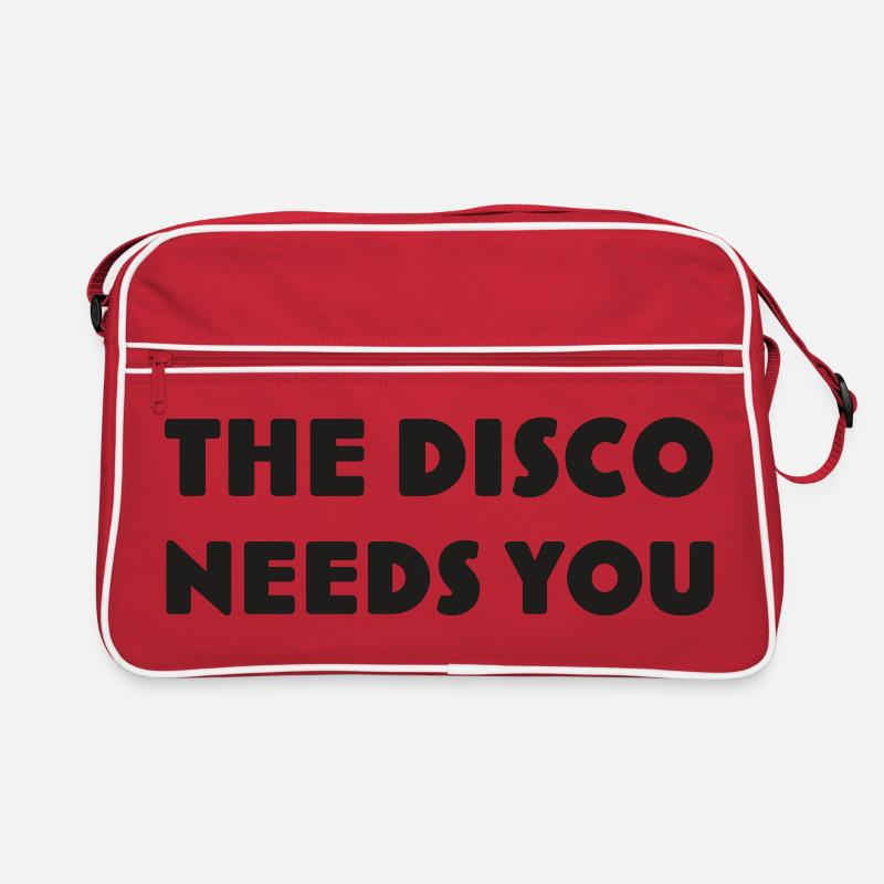 Disco Qui Vous Appelle DISCO-NEEDS-YOU Sac Retro