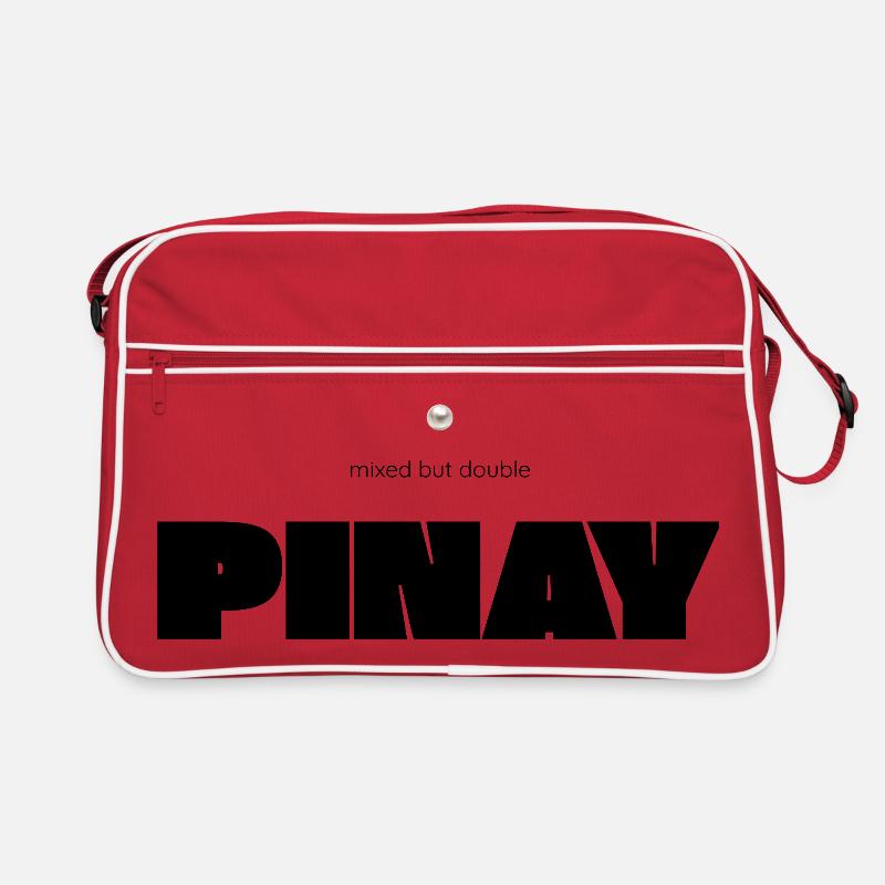 Mixed but Double – Pinay Diversity Statement Retro Bag