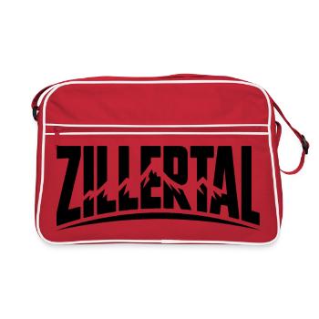 Zillertal - Souvenir Design - Sac Retro - rouge/blanc - Devant