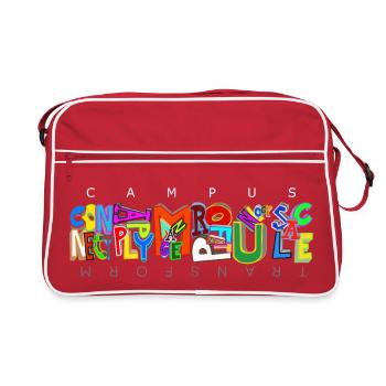 AICampus2026 - Retro Bag - red/white - Front
