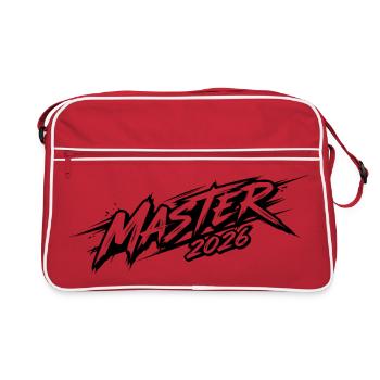 Master 2026 - Sac Retro - rouge/blanc - Devant