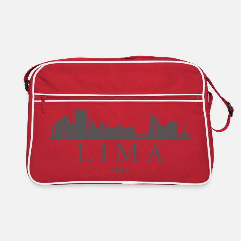 Lima Pérou, la silhouette de Lima Sac Retro