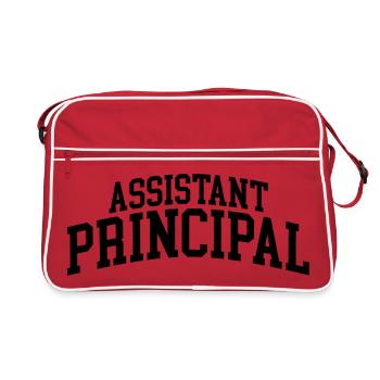 Directeur adjoint – Minimaliste A - Sac Retro - rouge/blanc - Devant