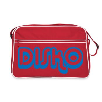 DISKO Nicki - Retro Tasche - Rot/Weiß - Vorne