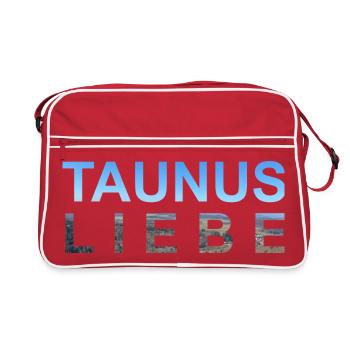 Taunus at its best! - Retro Bag - red/white - Front