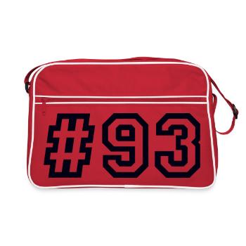 1993 Hashtag 93 - Sac Retro - rouge/blanc - Devant