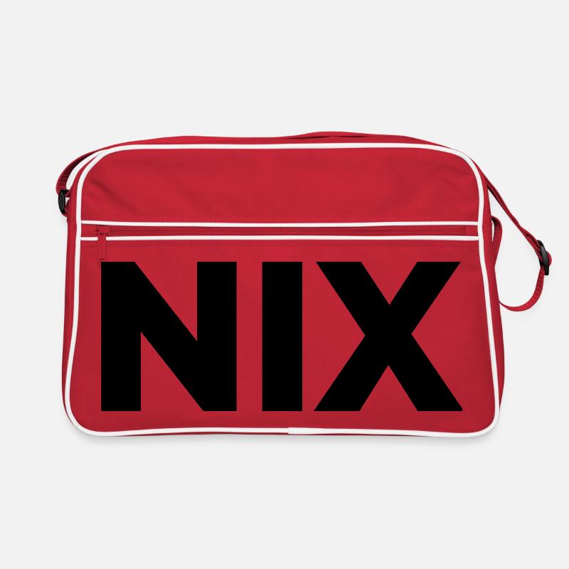 Nothing - just nothing | Nothing at all | Gift Retro Bag