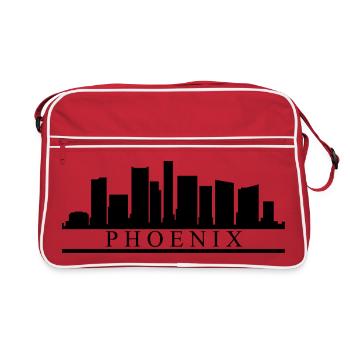 Skyline Phoenix - Retro Bag - red/white - Front