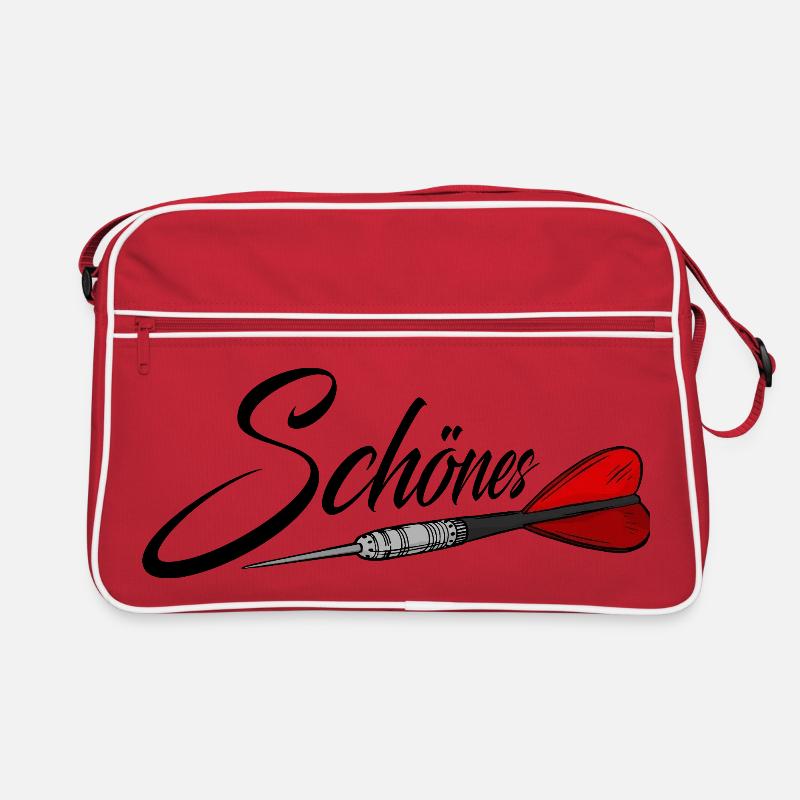 Magnifique avec des fléchettes, fléchettes, fléchettes Sac Retro
