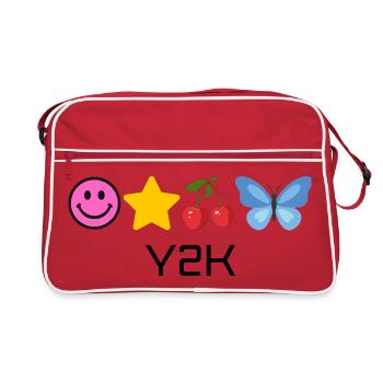 Papillon Kimi Star Cherries Y2K - Sac Retro - rouge/blanc - Devant