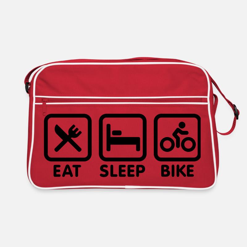 Mangez le vélo de sommeil Sac Retro