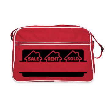 Maison vendue à louer - Sac Retro - rouge/blanc - Devant