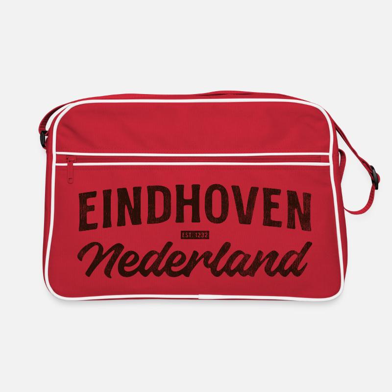 Eindhoven Nederland Script Logo Sac Retro