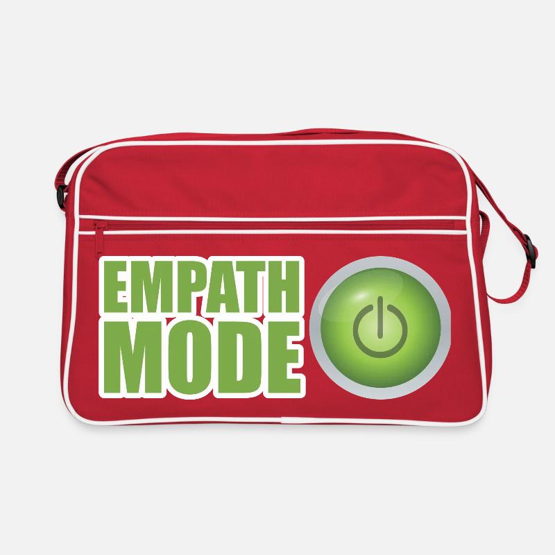 Empath Mode Grünes Design der Ein-/Aus-Taste Retro Tasche