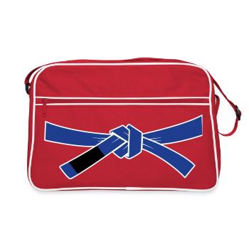 Bluebelt - Blue Belt - Retro Bag - red/white - Front