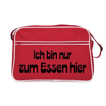 Design de Noël - Sac Retro - rouge/blanc - Devant