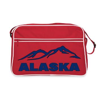 Alaska - Sac Retro - rouge/blanc - Devant
