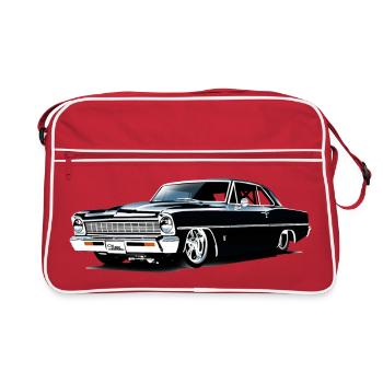 Chevy II Nova Super Sport - Retro Bag - red/white - Front