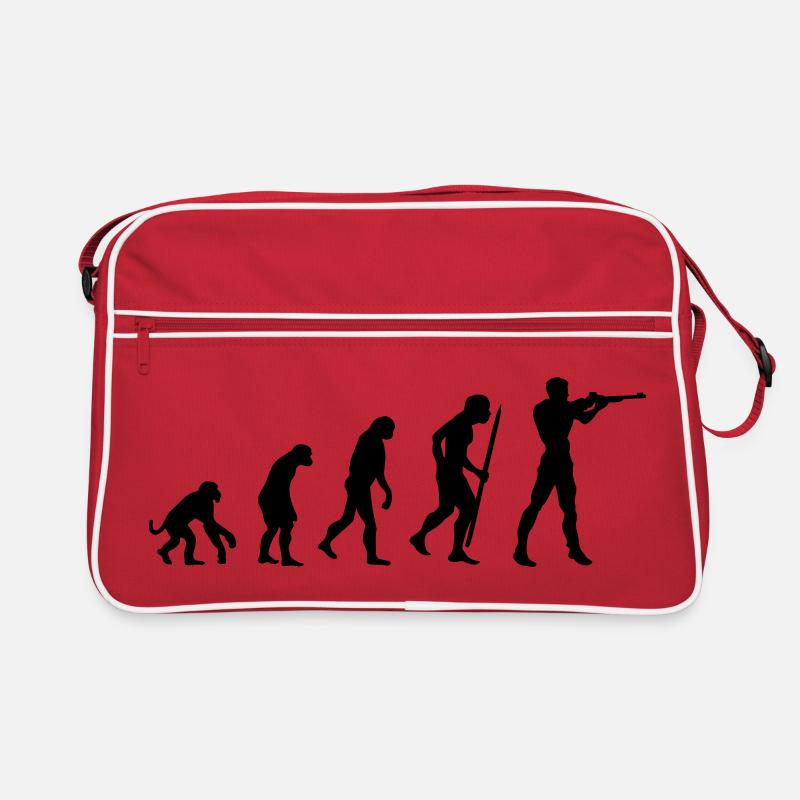 Evolution of shooting Retro Tasche