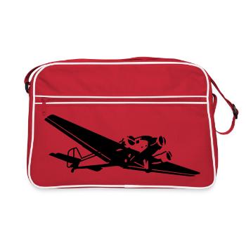 ju_52_1 - Retro Bag - red/white - Front