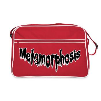Graphique de transformation de la métamorphose - Sac Retro - rouge/blanc - Devant