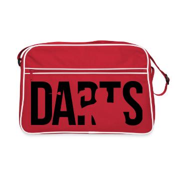 darts - Retro Bag - red/white - Front