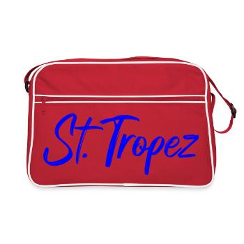 St Tropez - Sac Retro - rouge/blanc - Devant