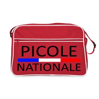 Picole nationale - Sac Retro - rouge/blanc - Devant
