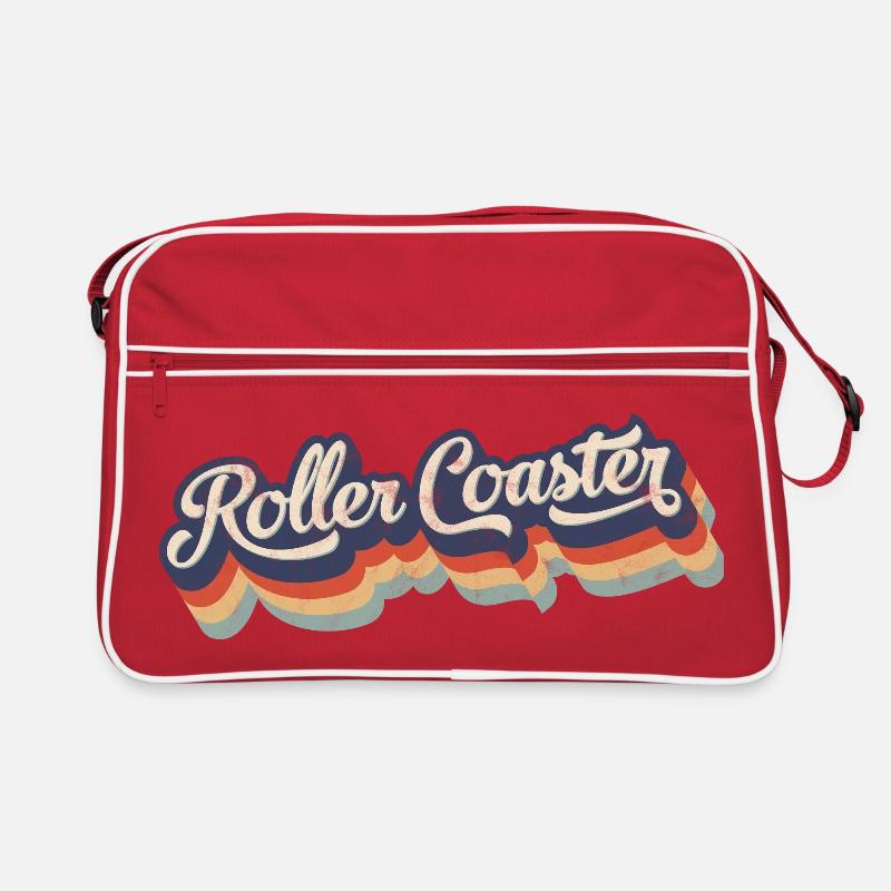 Roller Coaster Retro Tasche