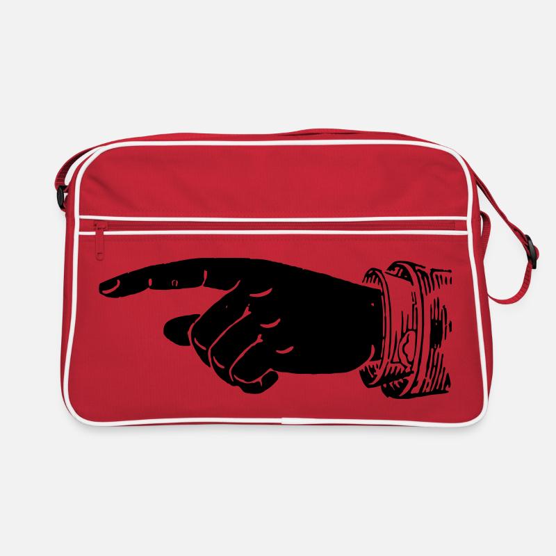 Main - Doigt pointé Sac Retro