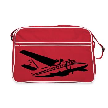 L-410 - Retro Bag - red/white - Front