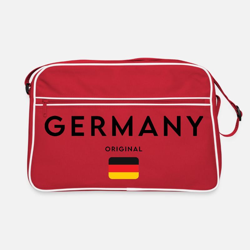 Deutscher Stolz, minimalistisches, elegantes Design Retro Tasche
