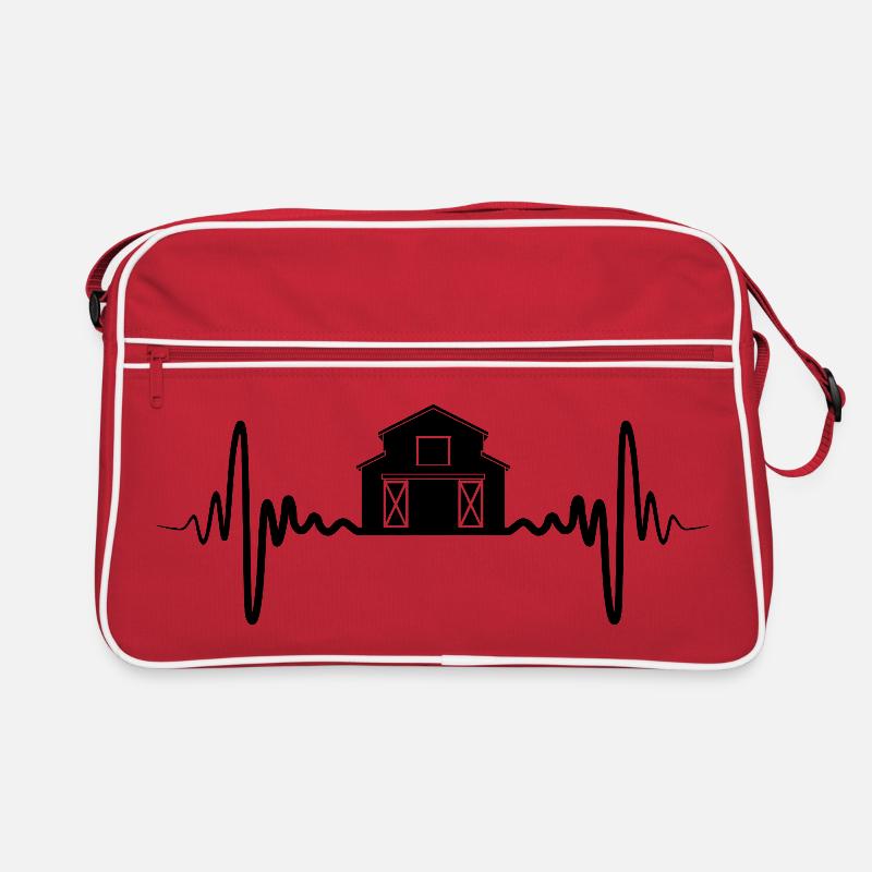 Farm Cardiogram Retro Bag