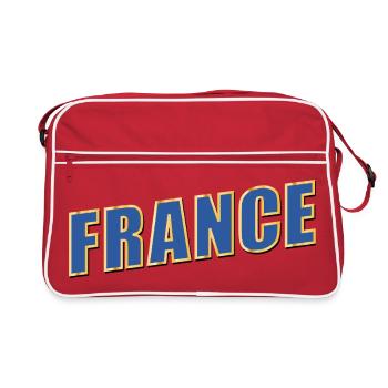 France - Sac Retro - rouge/blanc - Devant